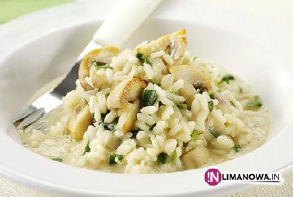 Risotto z pieczarkami