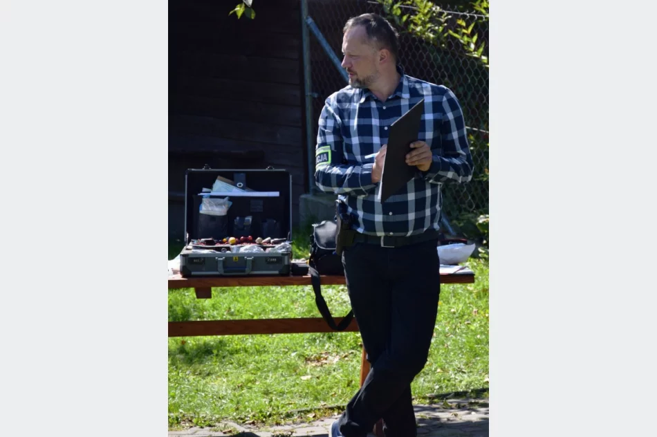 Funkcjonariusze z Limanowej na obozie klas policyjnych z Lublina - zdjęcie 3