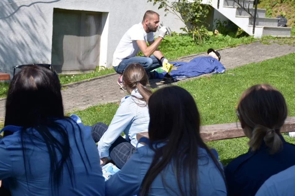 Funkcjonariusze z Limanowej na obozie klas policyjnych z Lublina - zdjęcie 4