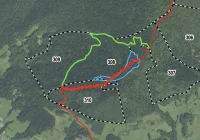 Nadleśnictwo prowadzi prace - część szlaku turystycznego wyłączona - zdjęcie główne