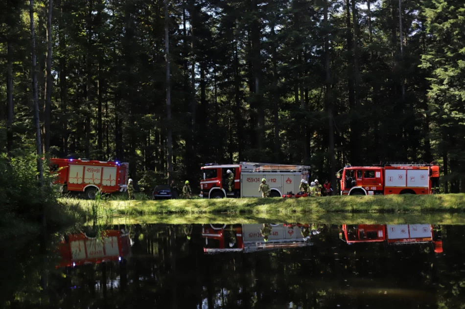 280 osób uczestniczyło w manewrach ratowniczych. Scenariusz ćwiczeń obejmował dwa epizody - zdjęcie 15