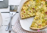 Tarta z porem i bekonem - zdjęcie główne