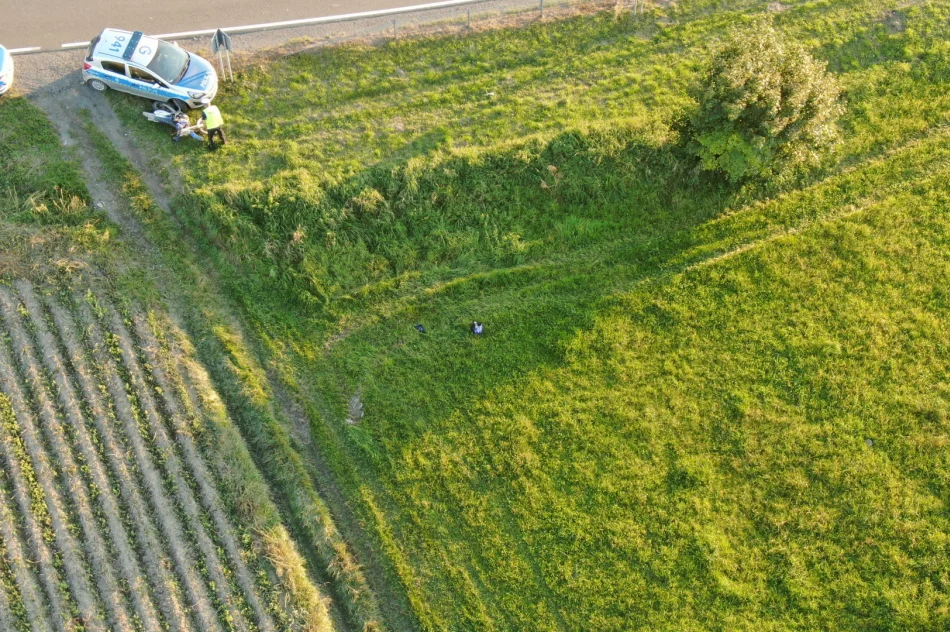 Uciekając zderzył się z radiowozem. Zatrzymano nietrzeźwego 23-latka na crossie - zdjęcie 3