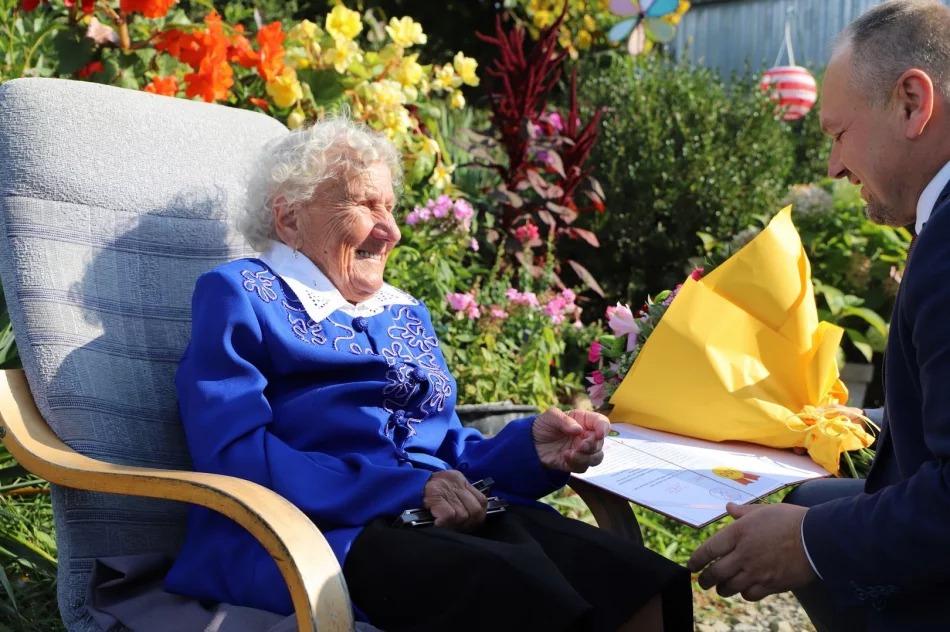 100-tne urodziny Marii Myszki z Nowego Rybia - zdjęcie 2