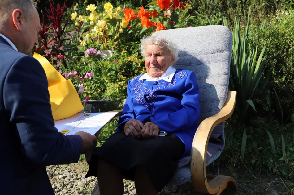 100-tne urodziny Marii Myszki z Nowego Rybia - zdjęcie 4