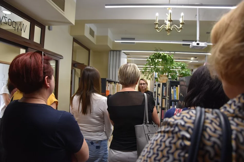 Wyjazd studyjny bibliotekarzy powiatu limanowskiego „Pociąg do bibliotek” - zdjęcie 7