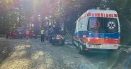 Wypadek przy ścince drzewa - mężczyzna trafił do szpitala - zdjęcie 3