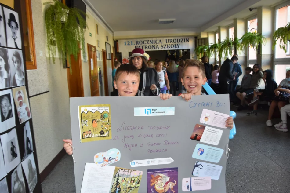 MBP w Limanowej podsumowała projekt „Literacka podróż za jedną książkę, czyli Majka z Siwego Brzegu powraca” - zdjęcie 18