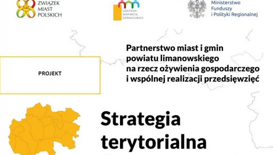 Powstał projekt „Strategii terytorialnej partnerstwa miast i gmin powiatu limanowskiego” – wyraź swoją opinię - zdjęcie 1