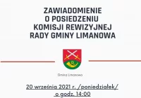 Posiedzenie Komisji Rewizyjnej Rady Gminy Limanowa w dniu 20 września 2021 - zdjęcie główne