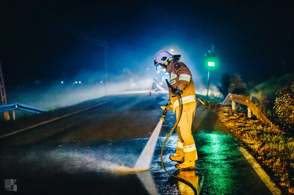 Droga zanieczyszczona... obornikiem - zdjęcie 5