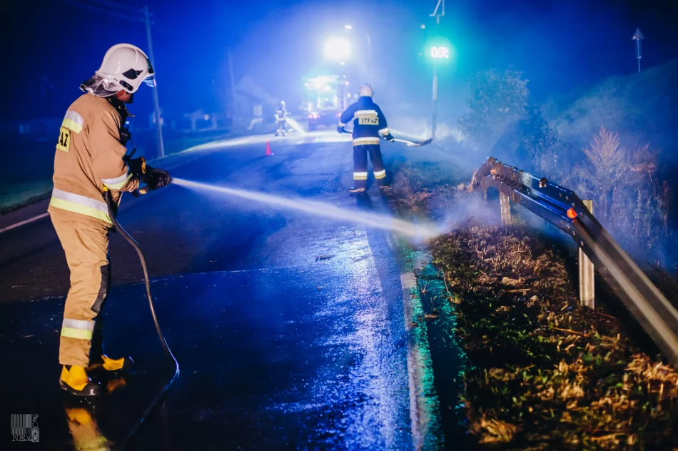 Droga zanieczyszczona... obornikiem - zdjęcie 9