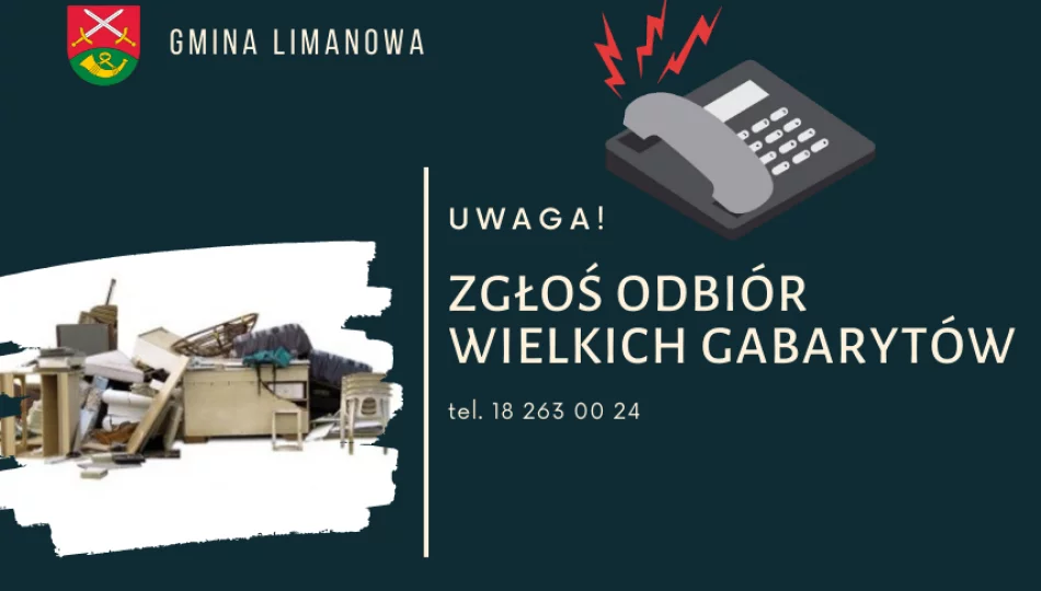 Zgłoś odpady wielkogabarytowe do odbioru - zdjęcie 1