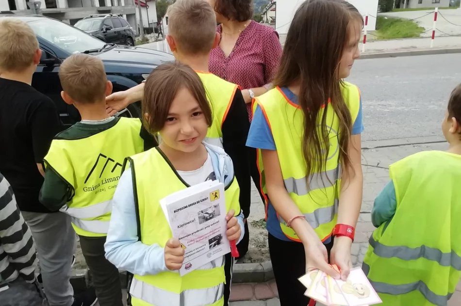 Punkt kontroli kierowców pod szkołą. Za wykroczenie mandat i... sok z cytryny - zdjęcie 7