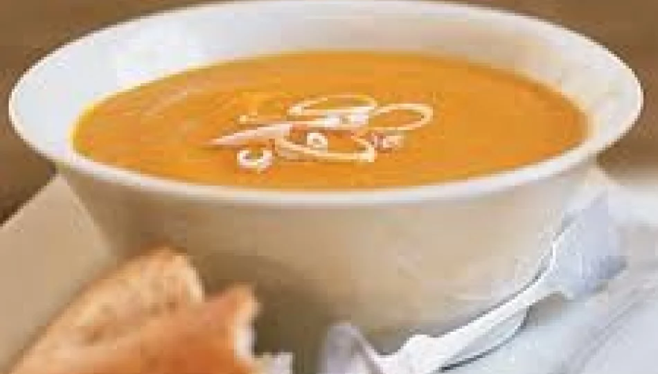 Korzenna zupa marchewkowa - zdjęcie 1