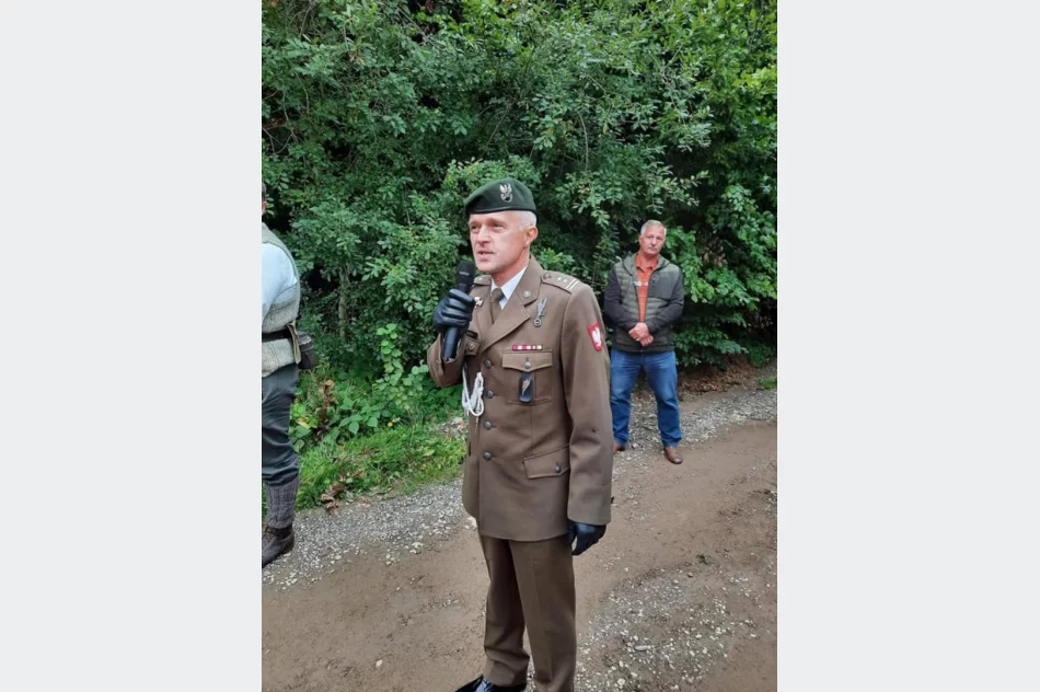 To miejsce jest ewenementem w skali kraju - obelisk na dawnym alianckim zrzutowisku - zdjęcie 10