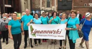  Członkowie Limanowskiego Uniwersytetu Trzeciego Wieku na VIII Międzynarodowych SENIORALIACH w Krakowie  - zdjęcie 3