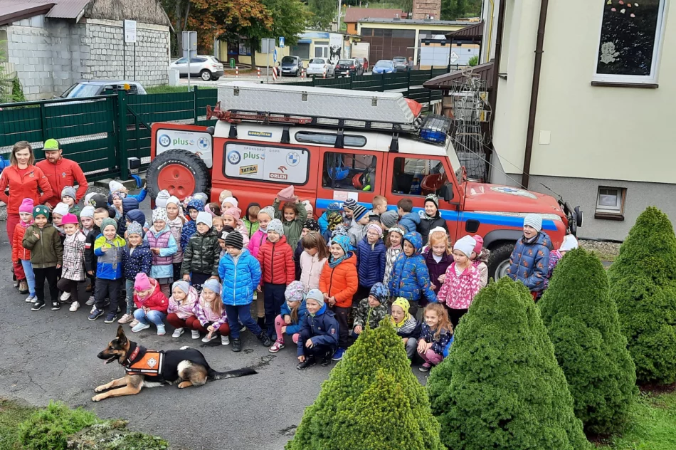 Miejskie Przedszkole nr 2 w Limanowej odwiedzili ratownicy GOPR - zdjęcie 5