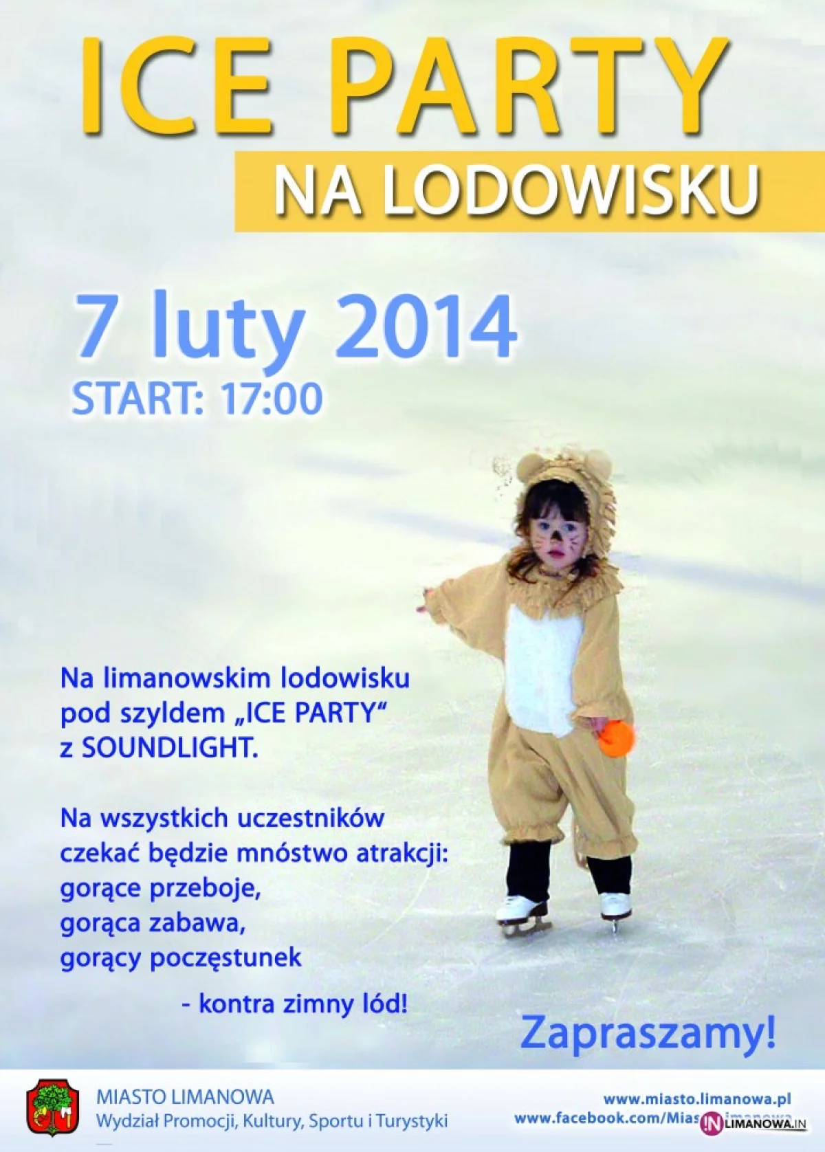 „Ice Party” na limanowskim lodowisku