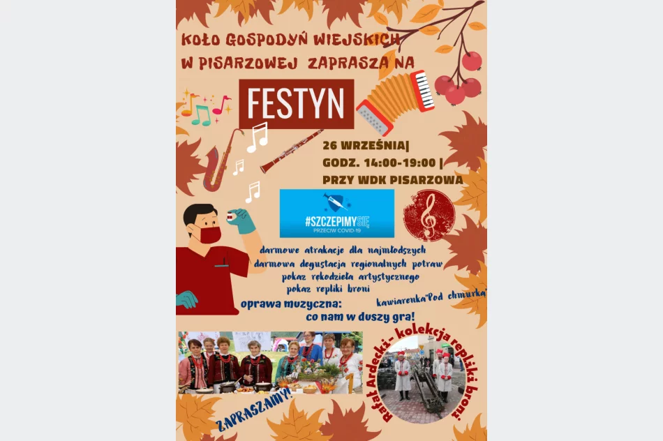 Festyn rodzinny i akcja szczepień z KGW - zdjęcie 2