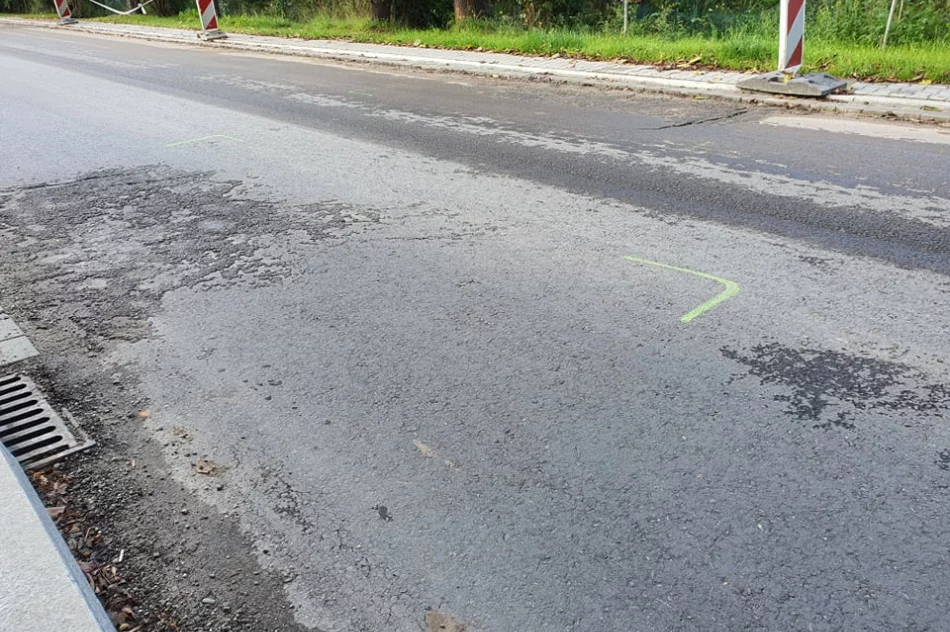 Nowa nawierzchnia wymaga już poprawek - zdjęcie 3