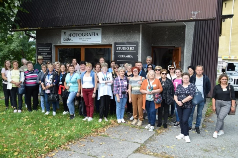 Wizyta studyjna na zagórzańskiej ziemi obfitowała w atrakcje - zdjęcie 8