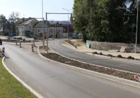 Budowa ronda w ciągu DK 28 – w połowie listopada planowane zakończenie robót - zdjęcie główne