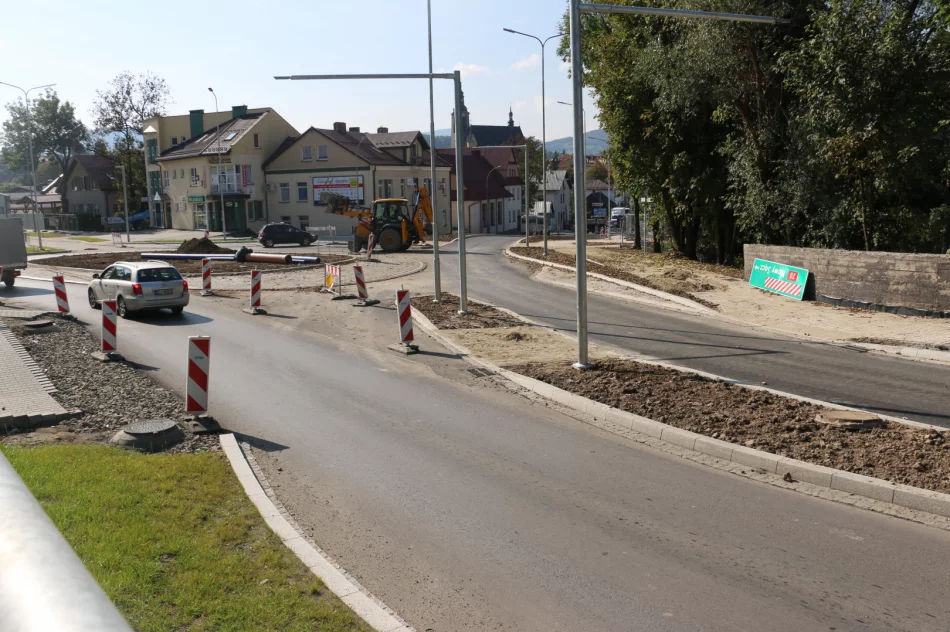 Budowa ronda w ciągu DK 28 – w połowie listopada planowane zakończenie robót - zdjęcie 2