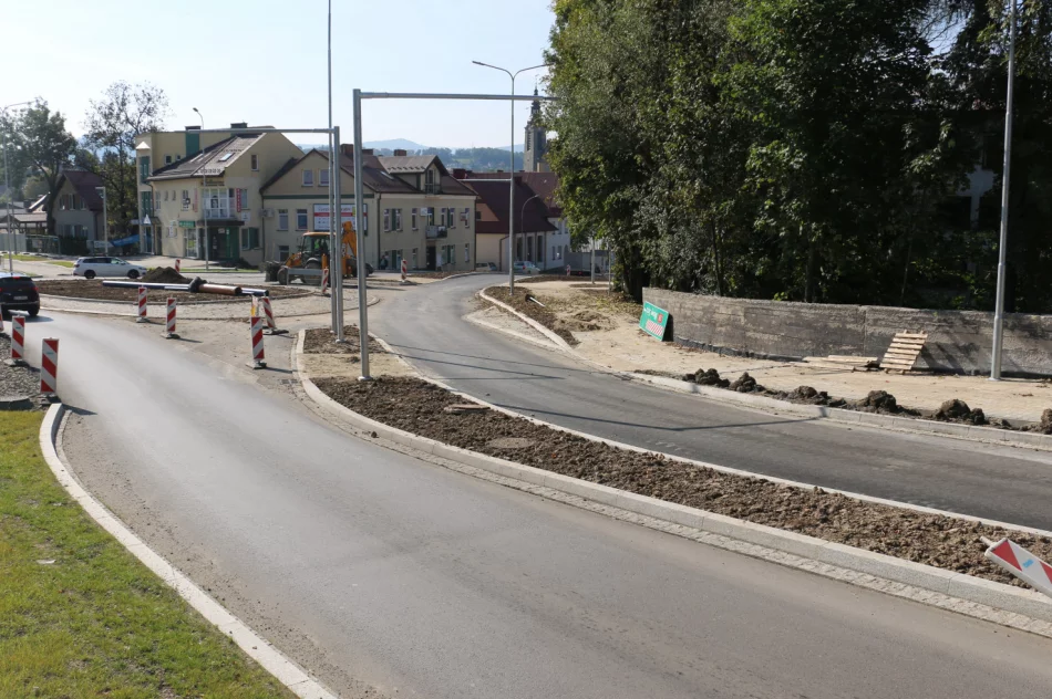 Budowa ronda w ciągu DK 28 – w połowie listopada planowane zakończenie robót - zdjęcie 3
