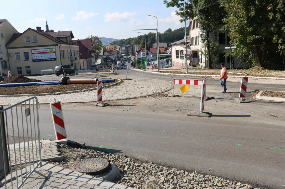 Budowa ronda w ciągu DK 28 – w połowie listopada planowane zakończenie robót - zdjęcie 6