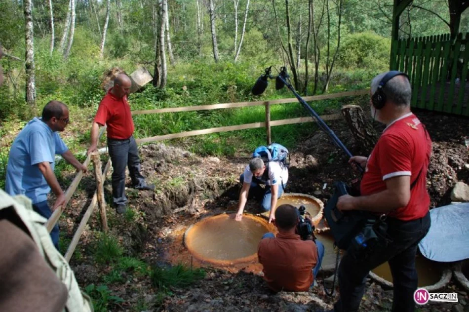 Marek Kamiński nagrywa film w Beskidzie Sądeckim - zdjęcie 3