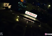 Nocny pożar budynku gospodarczego - zdjęcie główne