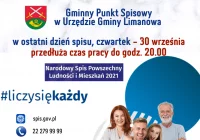 Jutro ostatni dzień spisu! - Punkt Spisowy w Urzędzie Gminy przedłuża pracę do godz. 20.00 - zdjęcie główne