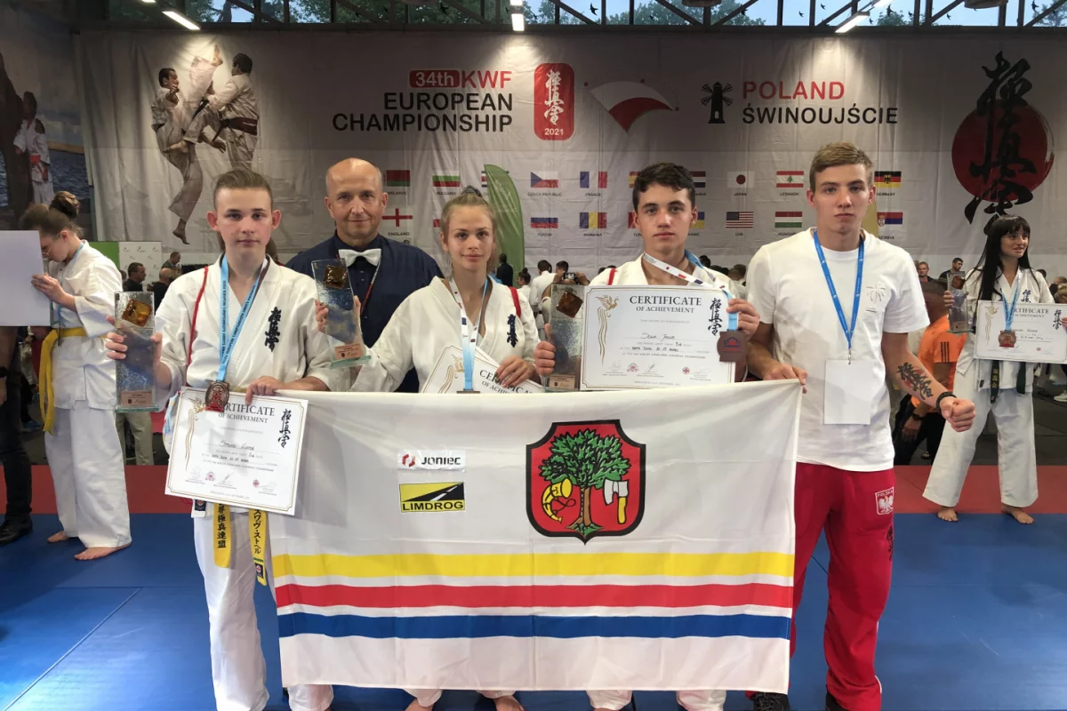 Trójka Limanowian brązowymi medalistami 34 Mistrzostw Europy KARATE KYOKUSHIN