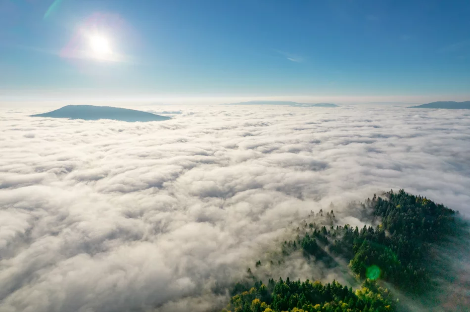 Mglisty poranek w Beskidzie Wyspowym - zdjęcie 7
