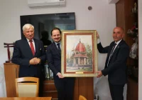 Konsul Generalny Węgier z wizytą u Burmistrza Miasta Limanowa - zdjęcie główne