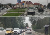 Korki i utrudnienia na drogach w mieście - zdjęcie główne