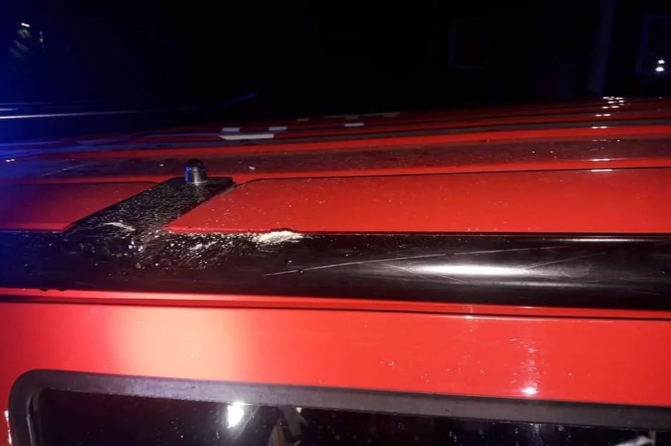 Strażacy podczas interwencji na osiedlu romskim obrzuceni kamieniami - zdjęcie 7