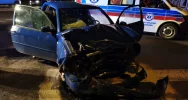 Groźnie wyglądająca kolizja na skrzyżowaniu - zdjęcie 4
