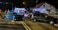 Groźnie wyglądająca kolizja na skrzyżowaniu - zdjęcie 5