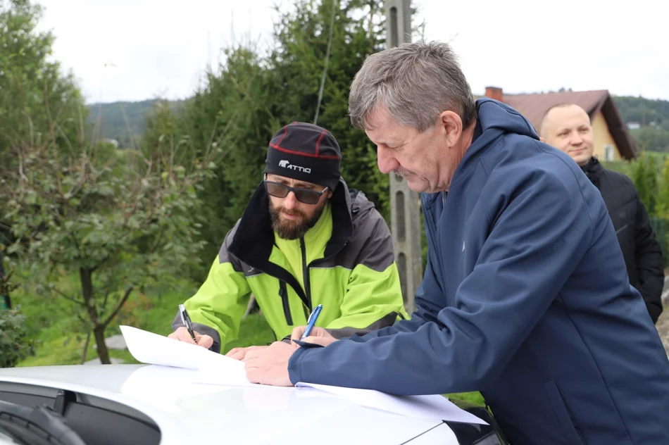 Odbiór drogi Lipowe - Talagówka - zdjęcie 19