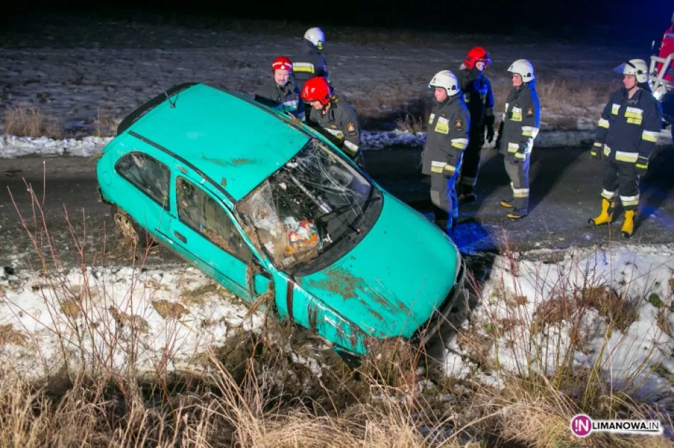 Dachowanie opla, poszkodowana pasażerka - zdjęcie 2