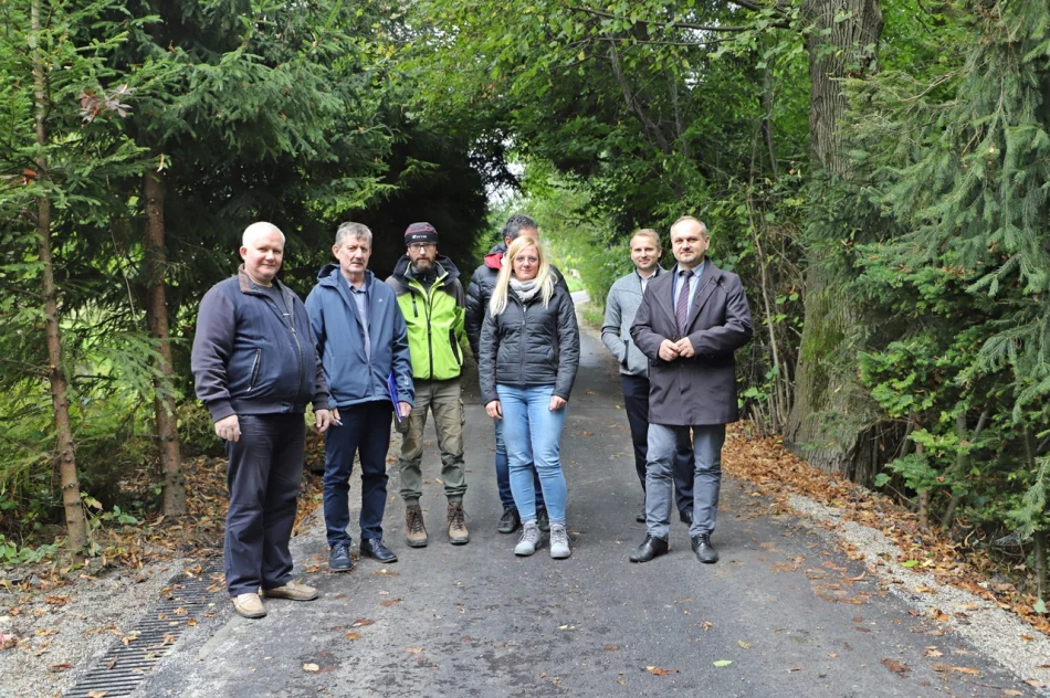 Odbiór dróg gminnych w miejscowościach Mordarka, Wysokie, Siekierczyna - zdjęcie 2