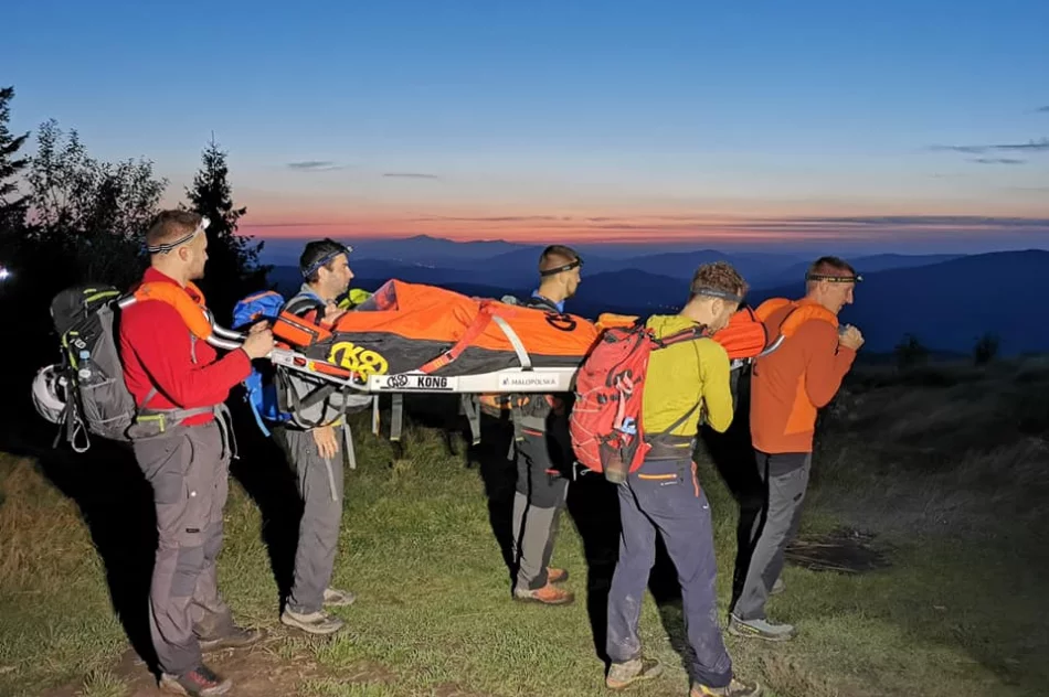 Przyszli ratownicy szkolili się w górach - zdjęcie 8