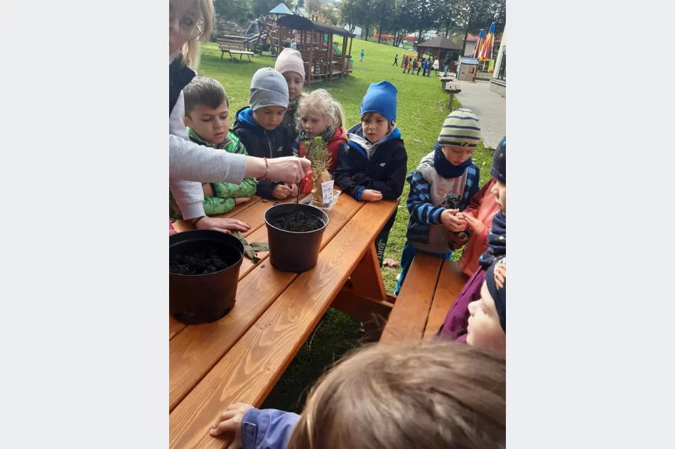 Akcja #sadziMy w Miejskim Przedszkolu nr 1 - zdjęcie 11