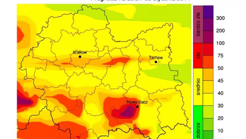 Groźny pył przez kolejne dwa dni - zdjęcie 1