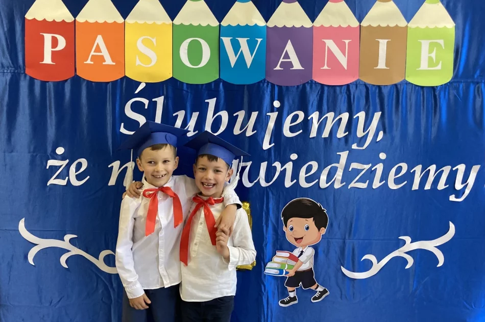 Pasowanie na ucznia w Szkole Podstawowej w Pasierbcu - zdjęcie 3