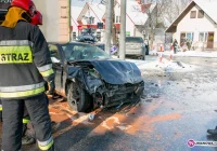 5 osób w szpitalu, śmigłowiec na pomoc - zdjęcie główne