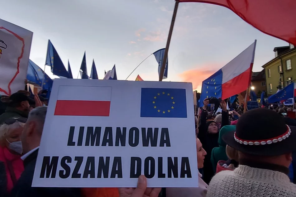 Mieszkańcy powiatu na wczorajszej manifestacji w stolicy - zdjęcie 2