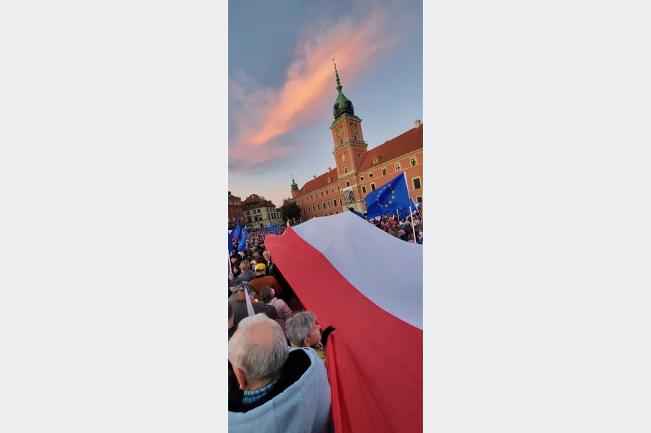 Mieszkańcy powiatu na wczorajszej manifestacji w stolicy - zdjęcie 5